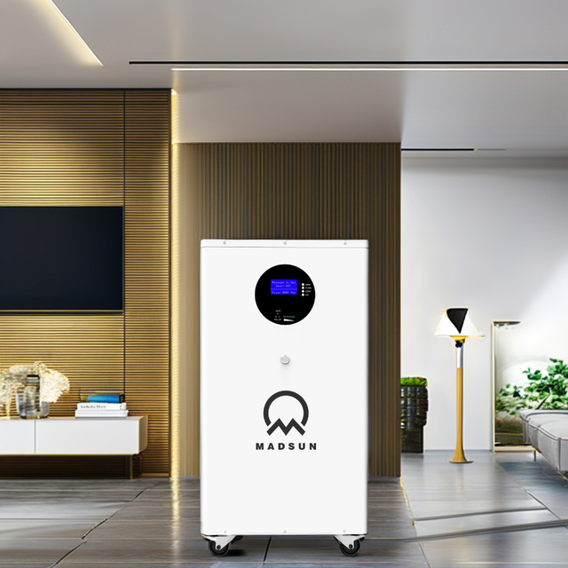 Off-grid Hybrid Inverter Battery Madsun 15kWh 48V 51.2V 280Ah 300Ah 10kWh 5kWh Solar Home Energy Storage LiFePO4 Battery