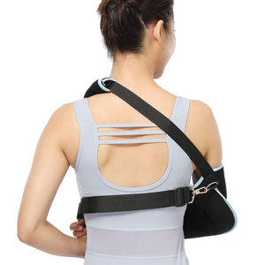 Leyubang Forearm Support Strap One Size Black Wrist Fracture Fixation <b>Arm</b> <b>Sling</b> Unisex - Product Image 1