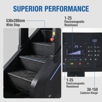 K-FIT Stair Trainer K8 HIIT Vertical Climber, équipement de fitness cardio commercial pour salle de sport