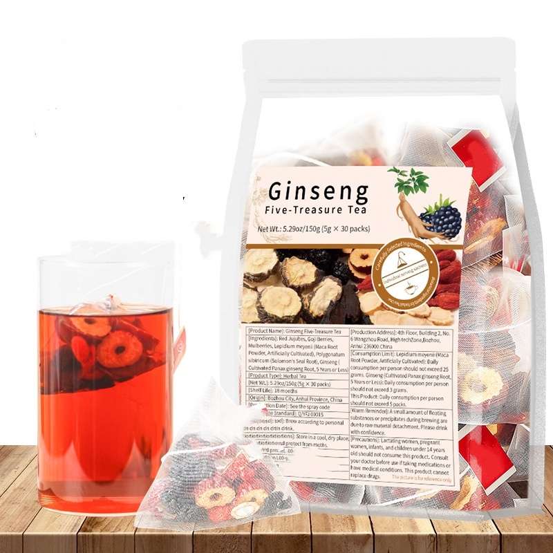 1 Thé aux cinq trésors au ginseng