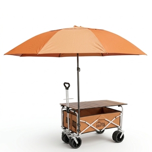Carrito <span class=keywords><strong>de</strong></span> <span class=keywords><strong>Playa</strong></span> Plegable con Silla, Sombrilla, Mesa y Mango Telescópico - Product Image 6