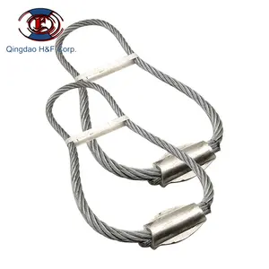 Construction Steel Accessories Wire Rope Lifting Loop