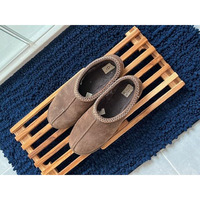 Tapis de salle de bain en bois à longueur réglable, tapis de bain antidérapant, tapis de sauna pour spa, salle de sauna, piscine, tapis de douche en teck pour intérieur et extérieur