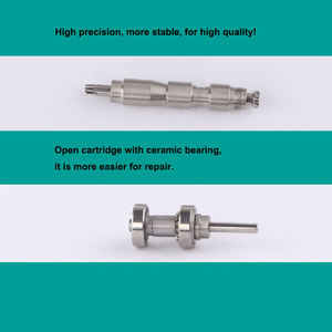 หัวกรอไฟเบอร์ออปติก Vigordental VG-1:5 1:5 แบบเพิ่มความเร็ว รุ่นขายดี ตัวเครื่องสแตนเลส ใช้กับมอเตอร์ไฟฟ้า FG Bur - Product Image 4