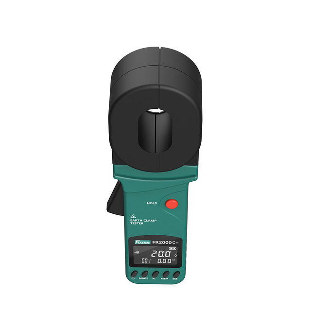 CE Certified Clamp Tester Meter 0.01~500Ohm 0~20A Anti-Interference Electrical Detection Instrument for Leak Loop for Test OEM