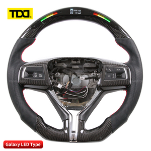 Volante de fibra de carbono TDD LED para Land Rover Defender 90 110 130, luz LED inteligente para interior de coche, estilo deportivo - Product Image 3