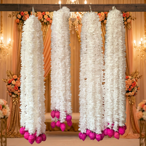 Jasmine Wall Hanging <b>Ceiling</b> Decor Party Event <b>Wedding</b> Festival Stage Backdrop Flower <b>Decoration</b> Export Supplier - Product Image 4