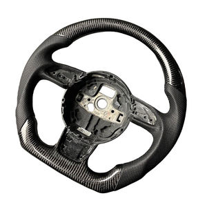 Levas de Cambio para <span class=keywords><strong>Volante</strong></span> de Cuero y Fibra de Carbono para Audi A6 C7 C6 A7 A3 <span class=keywords><strong>A4</strong></span> RS3 RS5 RS6 Q3 Q5 Q7 RS Sport Volant <span class=keywords><strong>SLINE</strong></span> - Product Image 6