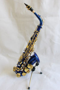 <span class=keywords><strong>Saxophone</strong></span> <span class=keywords><strong>Alto</strong></span> professionnel de haute qualité <span class=keywords><strong>Saxophone</strong></span> <span class=keywords><strong>Alto</strong></span> mib Corps bleu avec touches laquées or <span class=keywords><strong>Saxophone</strong></span> <span class=keywords><strong>Alto</strong></span> - Product Image 3