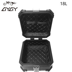 Caja de Carga Universal para Motocicleta y Vehículo Eléctrico de 18L - Aleación de Aluminio - Sellada e Impermeable - Ligera y Duradera - Product Image 6