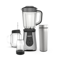 Multifunctionele retro blender voor smoothies, hakken, ijsknippen en gezonde sappen, elektrisch huishoudelijk apparaat
