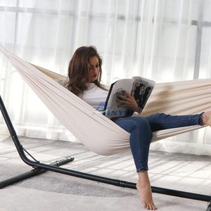 Hamaca de Camping Portátil Ligera de Doble y Individual Plazas, 210T, para Todas las Estaciones, para Viajes y Senderismo al Aire Libre - Product Image 2