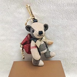 Oso <span class=keywords><strong>de</strong></span> peluche estilo cachemir a <span class=keywords><strong>cuadros</strong></span> con colgante <span class=keywords><strong>de</strong></span> abrigo, oso desnudo, llavero para coche, adorno para bolso <span class=keywords><strong>de</strong></span> pareja, unisex, juguete <span class=keywords><strong>de</strong></span> peluche - Product Image 2