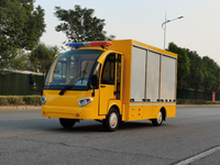 Camionnette électrique fermée, véhicule de livraison électrique professionnel miniature pour la logistique aéroportuaire et les zones de maintenance