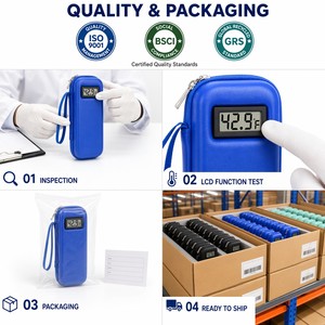 Estuche Refrigerante Aislado de EVA para Insulina con Pantalla de Temperatura, Organizador de Viaje, Almacenamiento, Personalizable con Nuevo Logotipo, Venta al por Mayor OEM a Granel - Product Image 6
