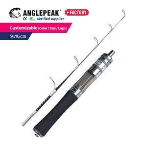 <span class=keywords><strong>Caña</strong></span> de Pescar en Hielo de Fibra de Vidrio con Mango de EVA de 50cm/85cm, Punta Plana, para Pesca de Lubina y Lucio, <span class=keywords><strong>Precio</strong></span> de Fábrica - Product Image 5