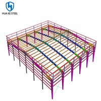 Edificios Prefabricados de Acero para Comercios y Oficinas, Diseño Moderno, Estructura de Acero Industrial de Alta Calidad, Uso Comercial de Varios Pisos