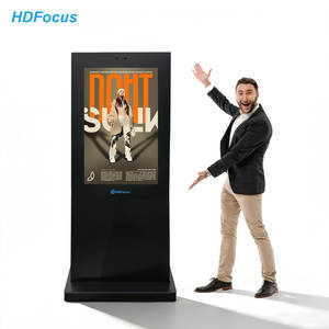 Écran publicitaire LCD 4K Full HD de 32, 43, 49, 55, <span class=keywords><strong>65</strong></span>, 75 pouces, lecteur vidéo vertical extérieur, machine de signalisation numérique étanche IP65 - Product Image 1