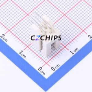 HC-XHD-2*2AW Wire-to-Board Pin Header Bent Lead Through Hole,P=2.5mm Connector 2x2P 2.5mm Right Angle Insert DF1B - Product Image 2