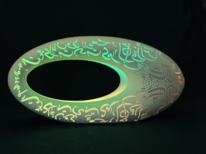 Di động Bảo tàng quran loa với pin có thể sạc lại cảm ứng đèn EID al-fitr hương thơm Đèn ứng dụng thông minh quran Máy nghe nhạc - Product Image 5