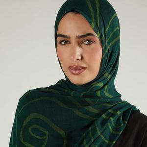 2026 Hot Muslim <b>Print</b> Modal Hijab Custom Logo 4-Season Wear Customizable Soft Breathable Elegant <b>Islamic</b> Lightweight - Product Image 1