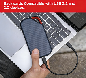 Портативный твердотельный накопитель E61 от 1 ТБ до 4 ТБ, скорость 1050 МБ/с, внешний порт SATA для ноутбука - Product Image 5