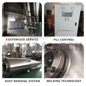 Attrezzatura per essiccatore a spruzzo a risparmio energetico con buone prestazioni per l'essiccazione rapida del polifenolo del tè e del sangue di maiale - Product Image 4