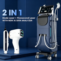 Perfectlaser Skin Solution, machine de suppression des poils au laser, suppression des tatouages, rajeunissement anti-âge, laser diode et pico 2 en 1