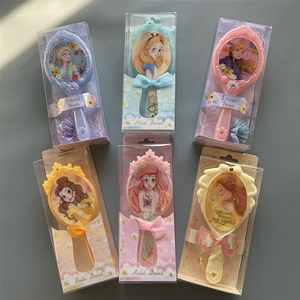 Cepillo de Pelo de Princesa Hermoso al por Mayor para Niña, Exquisito Cepillo de Masaje con Cojín de Aire de Princesa <span class=keywords><strong>Ariel</strong></span> con Caja de PVC - Product Image 3