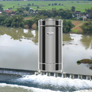 RK400-07 200 mm enregistreur de données Option jardin automatique métal basculement seau collecteur de pluie jauge mètre capteur Pluviomètre à vendre - Product Image 6