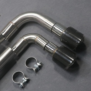 ท่อไอเสียกลางแบบ Catback ขนาด 76 มม. ทำจากสแตนเลส 304/ไทเทเนียม G30 540i พร้อมวาล์วควบคุมเสียง สำหรับ BMW ราคาขายส่งจากโรงงาน - Product Image 5