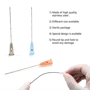 Punta <span class=keywords><strong>Micro</strong></span> Blunt Desechable de Acero Inoxidable para Inyección de Relleno 14G-30G, Venta al por Mayor - Product Image 5