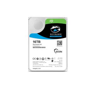 Disque dur interne vidéo Skyhawk AI 16 To HDD 3,5 pouces SATA 6 Gb/s 256 Mo de cache pour système de caméra de sécurité DVR NVR (ST16000VE002) - Product Image 3