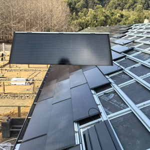 Sangobuild BIPV New 80watt <span class=keywords><strong>Sol</strong></span> tetto tegole solari generazione di energia casa tetto pannelli solari - Product Image 1