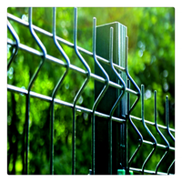 Verja De Ciclon Fer Wiremesh Matériel Wiremesh Panneaux Vert 3d Clôture pour Maison
