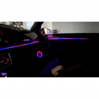 Kit d'éclairage d'ambiance dynamique pour l'intérieur, amélioration de l'atmosphère, accessoires de voiture pour Volkswagen Beetle 2013-2019
