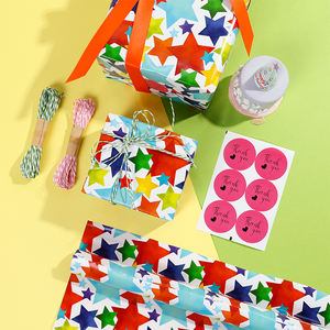 Custom Logo Printing 80g Birthday <b>Tissue</b> Packaging Clothes Shoes <b>Wrapping</b> 43*300cm Gift <b>Paper</b> Roll for <b>Wrapping</b> <b>Paper</b> - Product Image 5