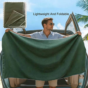 Serviette de plage magnétique en <span class=keywords><strong>microfibre</strong></span> sans sable, grande taille, séchage rapide, avec aimant puissant, pour voyage et sports de plein air - Product Image 1