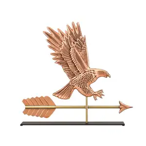 High Quality Latest Home Decor 2024 Flying Eagle Sculpture Decoration Pieces Tabletop Customize Home Decor Art Figure Statue
