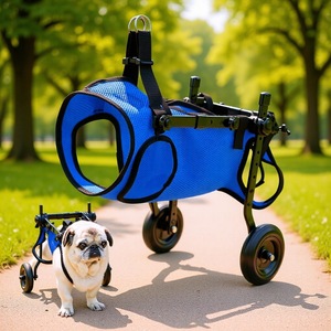Dog Assistive Mobility Scooter For <b>Small</b> Dogs With <b>Chest</b> Strap And Wheels Rehabilitation Cart For Injured Pets - Product Image 1