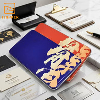 Boîte en métal rectangulaire personnalisée avec insert en EVA imprimé, pour cartes de membre professionnelles, idéale pour le rangement et l'emballage de cadeaux de bureau