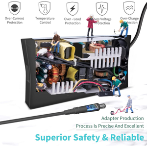 Adaptateur secteur 130W 19.5V 6.7A pour ordinateur portable <span class=keywords><strong>Dell</strong></span> Inspiron 15 7559 N7110 N5110 Precision M20 M60 M70 PA-4E Embout 7.4*5.0mm - Product Image 4