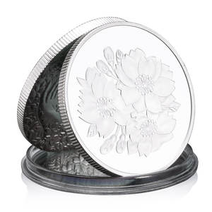 樱花女神纪念币镀银收藏礼品日本国花纪念币 - Product Image 2
