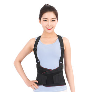 Corrector de postura de espalda <span class=keywords><strong>para</strong></span> mujeres y hombres y soporte lumbar hombro mejora el cinturón de postura - Product Image 1
