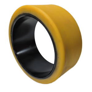 Venta al por mayor Crown RD Piezas de montacargas Prensa de poliuretano en el neumático de rueda Lisa 13,5x6x10,5 12x5,5x8 Piezas 632-131-001 - Product Image 1