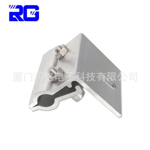 Pince de fixation solaire en aluminium pour toiture ondulée, finition anodisée - Product Image 2