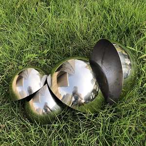 6 uds Bola <span class=keywords><strong>de</strong></span> Hemisferio hueco mirando bola media para decoración al aire libre decoración <span class=keywords><strong>de</strong></span> centro comercial decoración <span class=keywords><strong>de</strong></span> pared decorada - Product Image 5