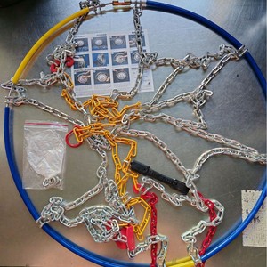 Chaînes à <span class=keywords><strong>neige</strong></span> en acier allié de haute qualité de la série KN, chaînes antidérapantes pour pneus de voiture, vente en gros d'usine - Product Image 4