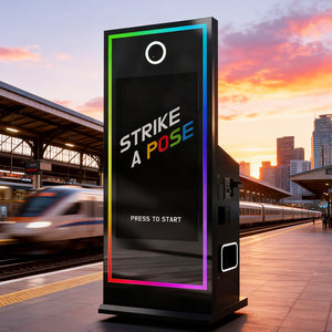 ตู้ถ่ายรูปอัตโนมัติพร้อมหน้าจอสัมผัส เครื่องพิมพ์ภาพถ่ายระดับมืออาชีพ สำหรับธุรกิจ - Product Image 1