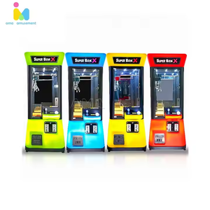 ¡Mini Super Arcade Crane Claw Game Machine Material plástico X Claw Doll Toy Catcher Versión <span class=keywords><strong>en</strong></span> inglés Coin Pusher Showtime! - Product Image 6
